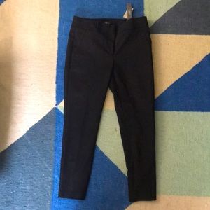 LOFT 2P Marisa Skinny Black Trouser ankle length NWT